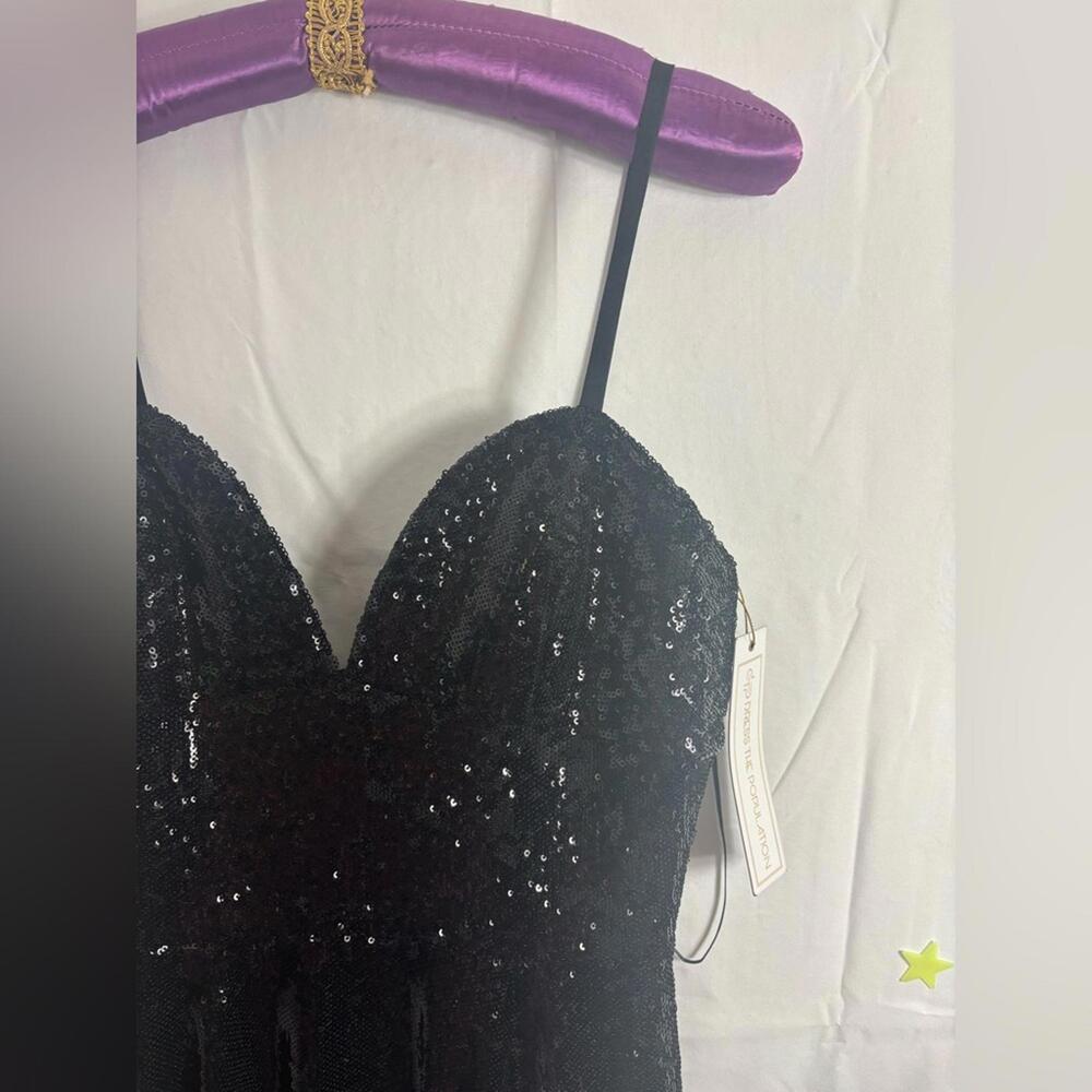 NWT Dress the Population Mimi Sequin Cocktail Dress Size‎ M - Picture 15 of 15